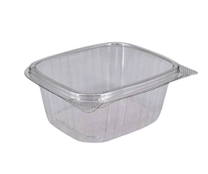 Value+ - 16oz Clear Hinged Deli Container - PET - BD16