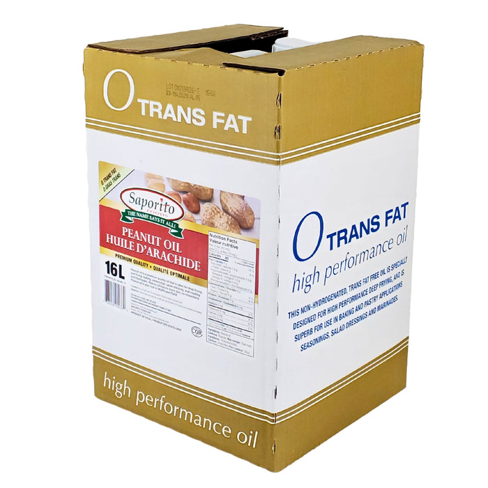Saporito - Peanut Oil - 16Lt