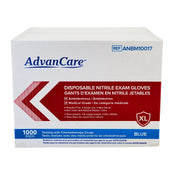 Advance Care - Nitrile Gloves Exam - Blue - X large Advance Care - Nitrile Gloves Exam - Blue - X large