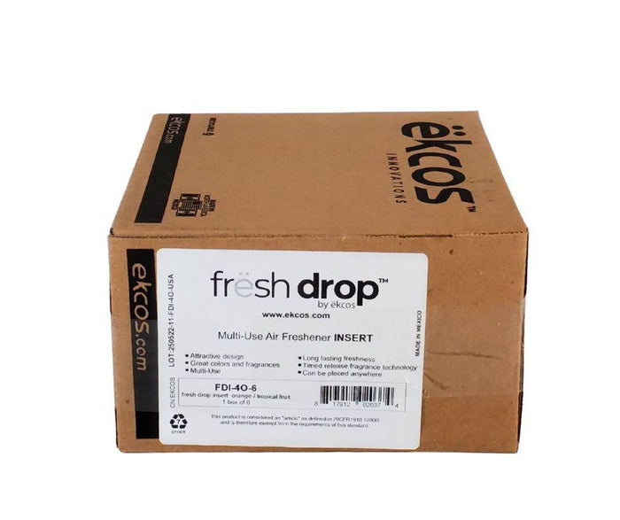Ekcos - Fresh Drop - Air Freshener - Orange/Tropical Fruit