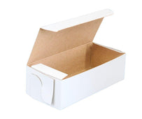 EB - White Cake Boxes - ½ lb - 5½x2.75x1.75 EB - White Cake Boxes - ½ lb - 5½x2.75x1.75