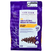 Van Leer - Dark Chocolate Delight - Baking Chip - 2.5 kg Van Leer - Dark Chocolate Delight - Baking Chip - 2.5 kg