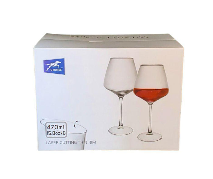G Horse - Wine Glass 15.8oz/470ML (6146)