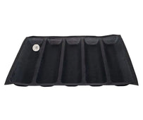 CLR - Winco - Silicone 5 Roll Bread Form (for 12 CLR - Winco - Silicone 5 Roll Bread Form (for 12