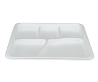 Eco-Craze - Bagasse - 5 Compartment Plate Eco-Craze - Bagasse - 5 Compartment Plate