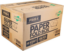 Eco-Craze Kraft Paper Fold Box - 45oz Eco-Craze Kraft Paper Fold Box - 45oz