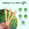 Eco-Craze - Bamboo Forks - Disposable - NBB-F100