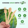 Eco-Craze - Disposable Bamboo 6pcs Cutlery Kit - K/F/S/N/SP NBB-M611