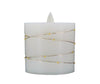 Deco Lite - LED Pillar w/String Lights - 3x3.1