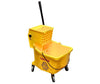 Spartano - 32L Mop Bucket with Side Press Wringer - Yellow - 4937
