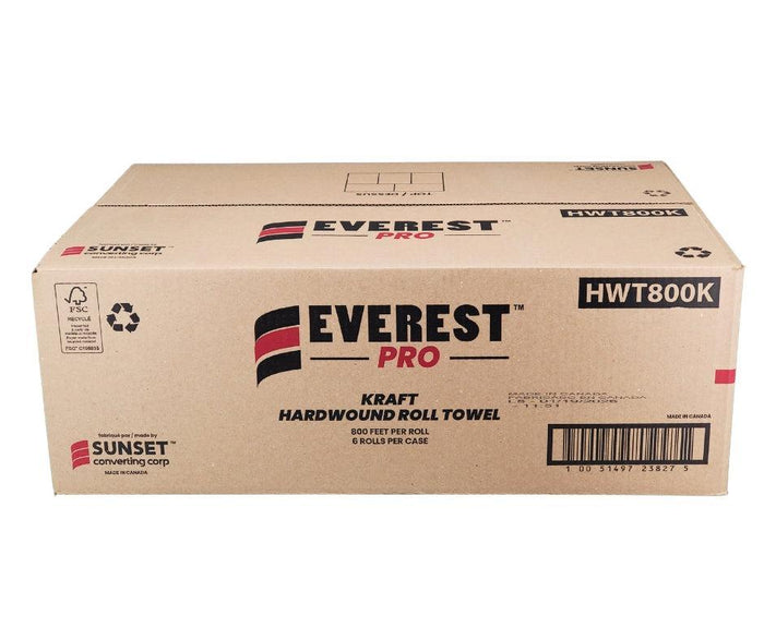 Everest Pro Kraft Hardwound Roll Towel - 800ft/roll