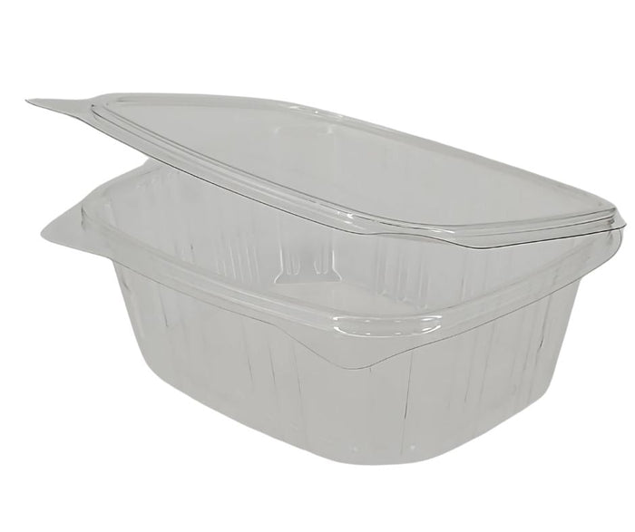 Value+ - 32oz Clear Hinged Deli Container - PET - BD32