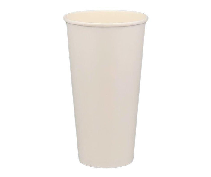 Morning Dew - 20 oz Hot Paper Cups - White - H20W