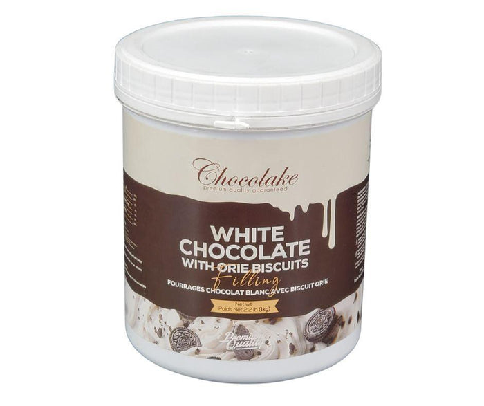 Chocolake White Chocolate With Orie Biscuits Filling