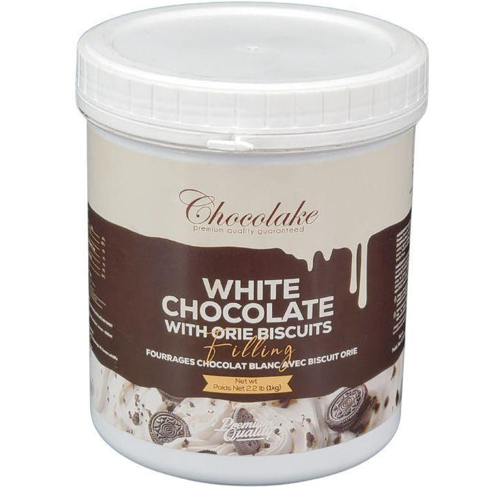 Chocolake White Chocolate With Orie Biscuits Filling
