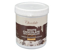 Chocolake White Chocolate With Orie Biscuits Filling Chocolake White Chocolate With Orie Biscuits Filling