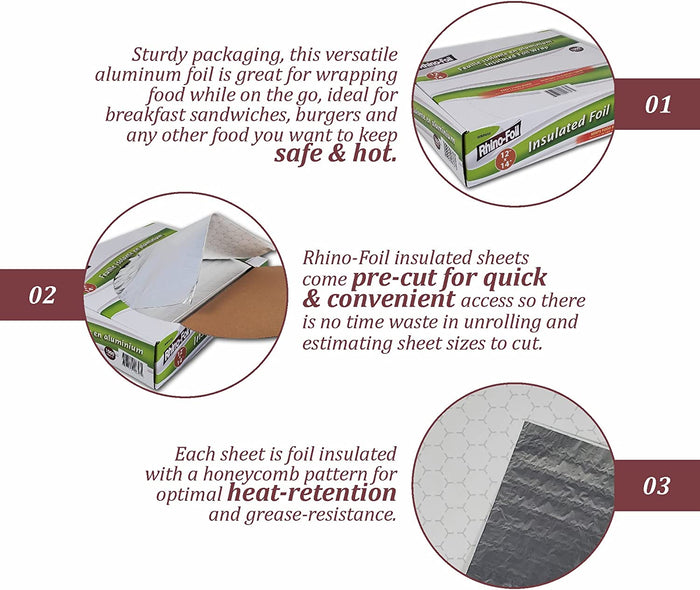 Rhino-Foil - Insulated Foil Wrap - 12