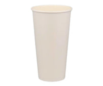 Morning Dew - 20 oz Hot Paper Cups - White - H20W Morning Dew - 20 oz Hot Paper Cups - White - H20W