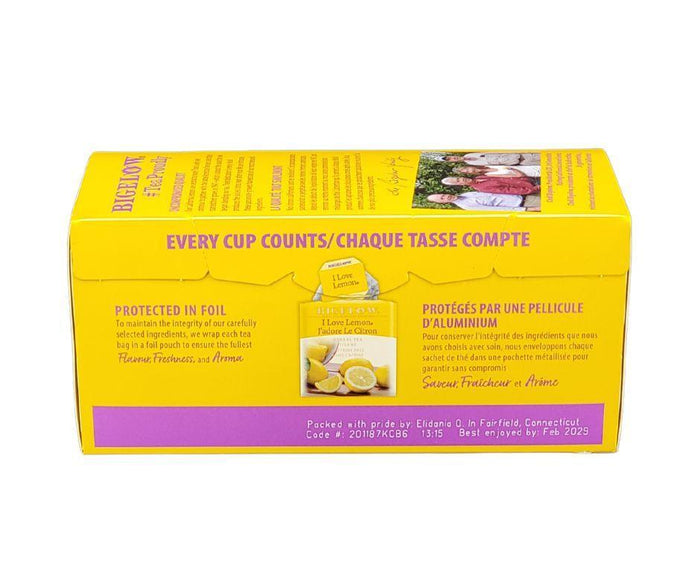 Bigelow - Tea Bags - I Love Lemon