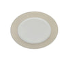 S&CO - Dinnerware Set - Taupe Band (16 PCS)