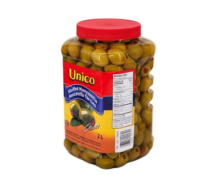 Unico - Olives - Manzanilla - Stuffed - 2Lt