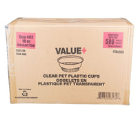 Value+ - Dessert Cup - 10oz (PET) Value+ - Dessert Cup - 10oz (PET)