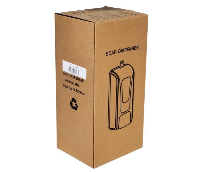 Liquid Soap Dispenser - 1000ml - Automatic Sensor - White - SB/B2 - Req. 4 'C' Battery