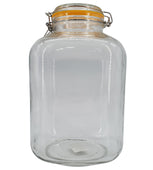 Pougine - 4.5L Sealed Glass Storage Jar - 6527-4.5L Pougine - 4.5L Sealed Glass Storage Jar - 6527-4.5L