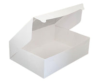 EB - 14 x 10 x 4 - 12 Cupcake Box with Window - White - 5284A
