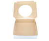 EB - White Cake Boxes - W/Window - 9x9x2.5 (Pie Box)