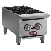 Kratos - Hot Plate 2 Burners SS 50K BTU 12 Kratos - Hot Plate 2 Burners SS 50K BTU 12