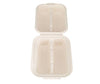 Eco-Craze - Taco - Bagasse Hinged Container - 2 COMPARTMENT