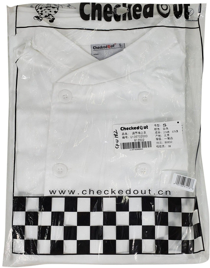 Chef Coat - White - S - 4488