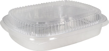 CLR - Wohler - Large Silver Entre Container W/Lid CLR - Wohler - Large Silver Entre Container W/Lid