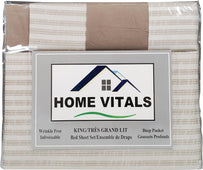 Home Vitals - Bed Sheet - Queen Size - Printed - 6pc Home Vitals - Bed Sheet - Queen Size - Printed - 6pc