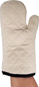 Oven Mitt - Cotton - Beige (1 pair) - QF014 Oven Mitt - Cotton - Beige (1 pair) - QF014