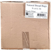 Atlas - Paper bags - Large Bread - Printed - 9x6x16 Atlas - Paper bags - Large Bread - Printed - 9x6x16