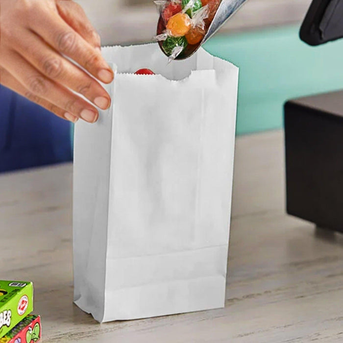 Paper Bags - White - #2 - Made in Canada