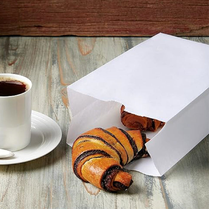 Paper Bags - White - #5 - Made in Canada