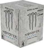 Monster - Ultra Zero - Cans - 4pk Monster - Ultra Zero - Cans - 4pk
