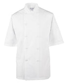 Spirito - Mesh Chef Jacket W/ Vent S/S XS-XL - White - BG21820 Spirito - Mesh Chef Jacket W/ Vent S/S XS-XL - White - BG21820