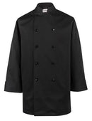Spirito - Mesh Chef Jacket W/ Vent S/S Black - XL - BG21820 Spirito - Mesh Chef Jacket W/ Vent S/S Black - XL - BG21820