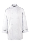 Spirito - Mesh Chef Jacket W/ Vent L/S White - S - BG21821