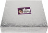 Decora Square Cake Board - Silver, 16
