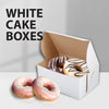 EB - White Cake Boxes - 6½x4x3