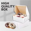 EB - White Cake Boxes - 6x6x2½