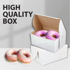 EB - White Cake Boxes - 8x4x3½