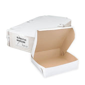 EB - White Cake Boxes - 10x10x2.5 EB - White Cake Boxes - 10x10x2.5