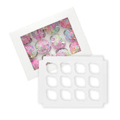 EB - 14 x 10 x 4 - 12 Cupcake Insert Fits Box - White - 5284I EB - 14 x 10 x 4 - 12 Cupcake Insert Fits Box - White - 5284I