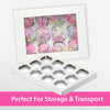 EB - 14 x 10 x 4 - 12 Cupcake Insert Fits Box - White - 5284I